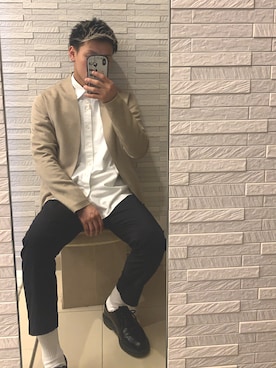 「アイテム（その他シューズ）」を使った、K’さん（メンズ・165cm・10代）の夏コーディネート