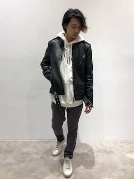 ジャケット・アウター ALLSAINTS Monza ALLSAINTS（オールセインツ） コート ジャケット メンズ : ZOZOTOWN
