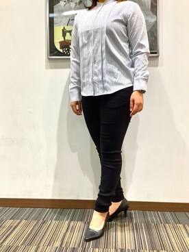 SHIRTS PLAZA 浜松志都呂イオンモール店さん（レディース・155cm）の春コーディネート