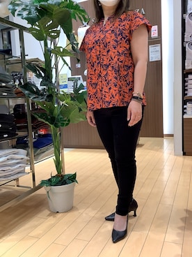 SHIRTS PLAZA 浜松志都呂イオンモール店さん（レディース・153cm）の夏コーディネート