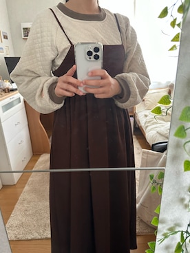 「Java（ジャバ）のアイテム」を使った、MIOさん（レディース・160cm）の春コーディネート