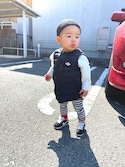 ダントンキッズダウンベストサイズM115cm