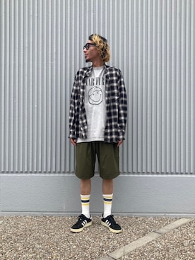 K.S.0402さん（メンズ・178cm）の夏コーディネート