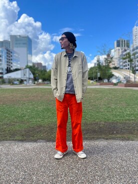 「narifuri（ナリフリ）のアイテム」を使った、K.S.0402さん（メンズ・178cm）の秋コーディネート