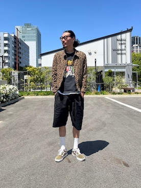 「narifuri（ナリフリ）のアイテム（パンツ）」を使った、K.S.0402さん（メンズ・178cm）の春コーディネート