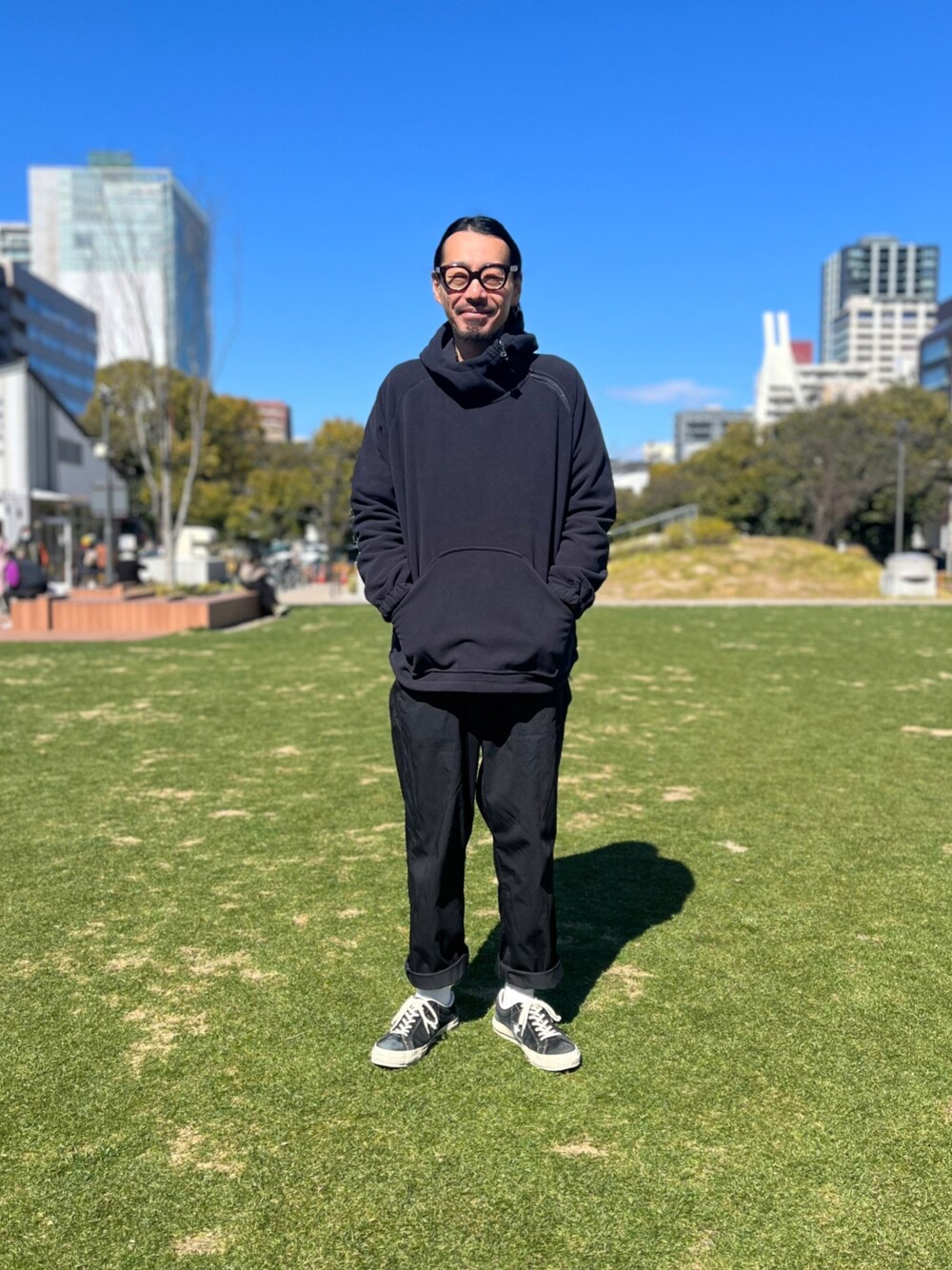 narifuri × WILD THINGS POLARTEC ハーフジップパーカーを使った人気