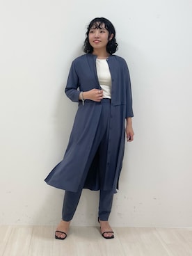 「インディヴィ」｜「アイテム（ワンピース）」を使った、kanaさん（レディース・153cm）の夏コーディネート