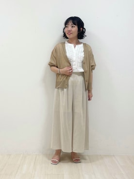 「アイテム（その他）」を使った、kanaさん（レディース・153cm）の夏コーディネート