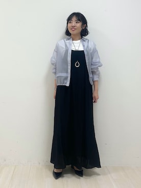 「インディヴィ」｜kanaさん（レディース・153cm）の夏コーディネート