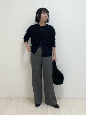 「INDIVI（インディヴィ）のアイテム」を使った、kanaさん（レディース・153cm）の秋コーディネート