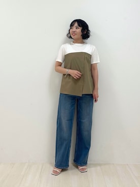 「アイテム（その他）」を使った、kanaさん（レディース・153cm）の夏コーディネート