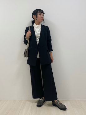 「インディヴィ」｜「アイテム（その他シューズ）」を使った、kanaさん（レディース・153cm）の秋コーディネート