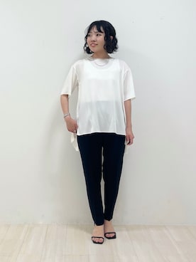 「アイテム（その他）」を使った、kanaさん（レディース・153cm）の夏コーディネート