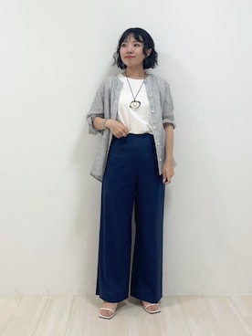 「アイテム（その他）」を使った、kanaさん（レディース・153cm）の夏コーディネート