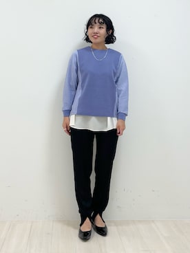「インディヴィ」｜「アイテム（その他シューズ）」を使った、kanaさん（レディース・153cm）の秋コーディネート