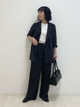 「INDIVI（インディヴィ）のアイテム」を使った、kanaさん（レディース・153cm）の秋コーディネート