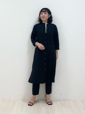「インディヴィ」｜「アイテム（ワンピース）」を使った、kanaさん（レディース・153cm）の夏コーディネート