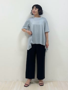 「オフィススタイル」｜「アイテム（その他）」を使った、kanaさん（レディース・153cm）の夏コーディネート