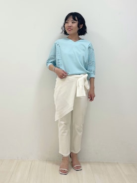 「アイテム（その他）」を使った、kanaさん（レディース・153cm）の夏コーディネート