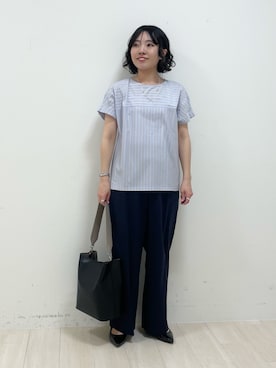 「オフィススタイル」｜「アイテム（その他）」を使った、kanaさん（レディース・153cm）の春コーディネート