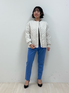 「春コート」｜「アイテム（その他アウター）」を使った、kanaさん（レディース・153cm）の冬コーディネート