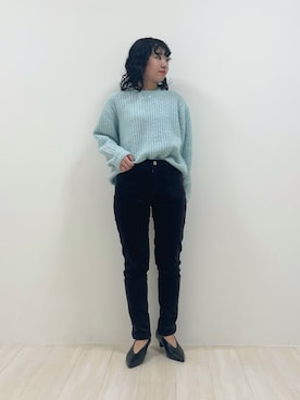 「インディヴィ」｜「アイテム（パンプス）」を使った、kanaさん（レディース・153cm）の秋コーディネート