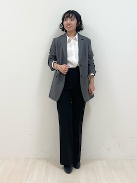 「インディヴィ」｜「アイテム（ブーツ）」を使った、kanaさん（レディース・153cm）の秋コーディネート