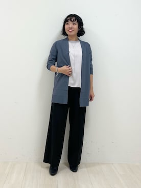 「インディヴィ」｜「アイテム（ブーツ）」を使った、kanaさん（レディース・153cm）の秋コーディネート