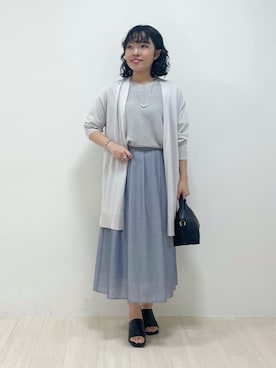 「インディヴィ」｜「アイテム（ハンドバッグ）」を使った、kanaさん（レディース・153cm）の春コーディネート