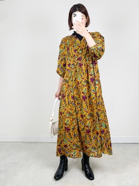 「StyleSea（スタイルシー）のアイテム」を使った、mayuさん（レディース・158cm）の秋コーディネート