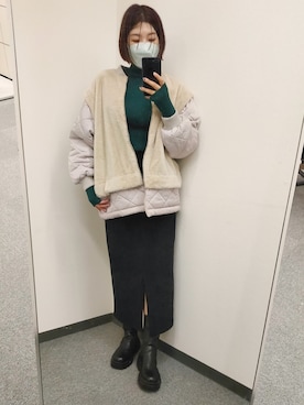 「サムホール」｜mayuさん（レディース・158cm）の秋コーディネート