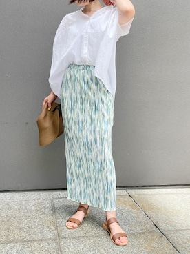 「StyleSea（スタイルシー）のアイテム」を使った、mayuさん（レディース・158cm）の夏コーディネート