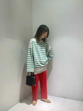 綾音さん（レディース・156cm）の夏コーディネート