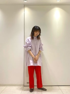 綾音さん（レディース・156cm）の夏コーディネート