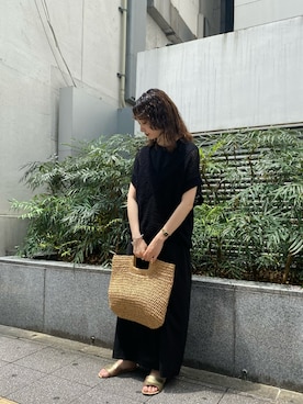 綾音さん(レディース・156cm)の夏コーディネート