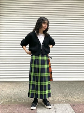 綾音さんの「ナイキ エア フォース 1 セージ LOW ウィメンズシューズ / Nike Air Force 1 Sage Low Women's Shoes＜22-29cm 展開＞」を使ったコーディネート