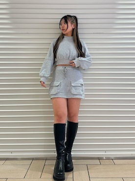 「ブーツコーデ」｜「アイテム（ワンピース/ドレス）」を使った、ayunaさん（レディース・160cm）の秋コーディネート