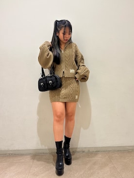 ayunaさん（レディース・160cm）の秋コーディネート