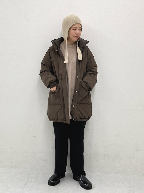 セール】F by ROSSO 撥水リバーシブルロングダウン（ダウンジャケット