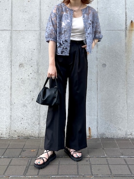 uraさん（レディース・160cm）の夏コーディネート