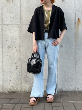 uraさん（レディース・160cm）の夏コーディネート