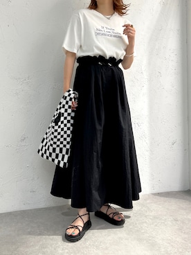 uraさん（レディース・160cm）の夏コーディネート