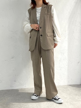 uraさん（レディース・160cm）の夏コーディネート