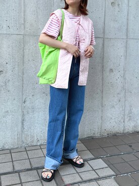 uraさん（レディース・160cm）の夏コーディネート