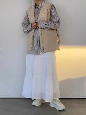 uraさん（レディース・160cm）の秋コーディネート