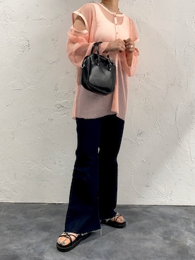 uraさん（レディース・160cm）の夏コーディネート