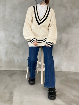 uraさん（レディース・160cm）の秋コーディネート