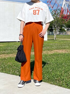 uraさん（レディース・160cm）の夏コーディネート