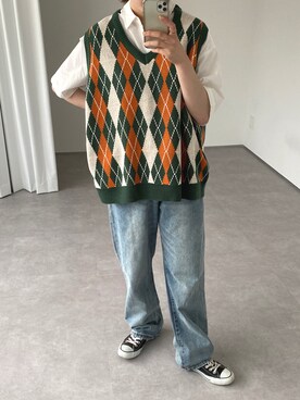 uraさん（レディース・160cm）の夏コーディネート