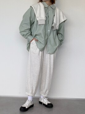 「pairpair」｜uraさん（レディース・160cm）の春コーディネート